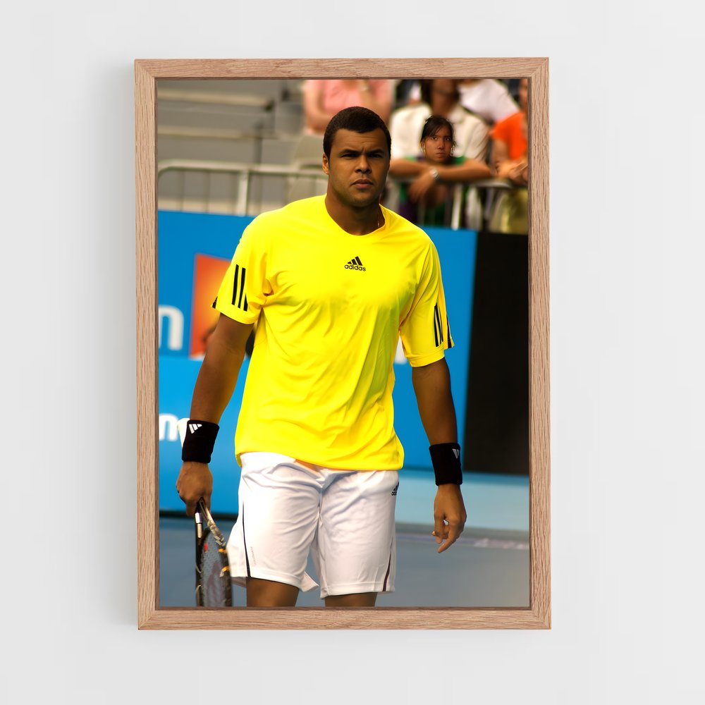 Poster Jo-wilfried Tsonga – affiche Tennis (vue 4)